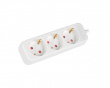 Power Strip 3-sockets 1.5 Meter - White