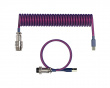 Aviator Coiled Cable USB-C - Purple