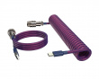 Aviator Coiled Cable USB-C - Purple