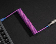 Aviator Coiled Cable USB-C - Purple