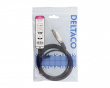 XLR Cable to 3.5 mm 1.5 Meter, 3-pin XLR, Cisco pinout - Black