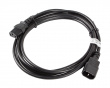 Power Cable C13 to C14 (3 meter) Black