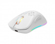 WM80 Wireless RGB Gaming Mouse Ultralight - White