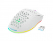 WM80 Wireless RGB Gaming Mouse Ultralight - White