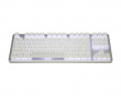 PBT Doubleshot Shine-through 114-Key Keycap Set - Orchid White