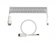 Aviator Coiled Cable USB-C - White