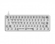 PCMK HOTSWAP 60% Barebone ANSI - White