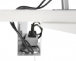 Under-desk Cable Tray Organizer - White