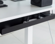 Under-desk Cable Tray Organizer - Black