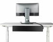 Under-desk Cable Tray Organizer - Black