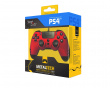 MetalTech Wired Controller PS4/PC - Red