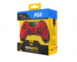 MetalTech Wireless Controller PS4/PC - Red