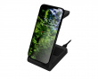 3-in-1 Wireless Charger, 15W, USB-C, Qi - Black