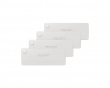 LED Sensor Drawer Light, Rechargeable battery, USB-C, 4-pcs - White