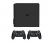 Wall Mount Bundle for PS4 Slim - Black