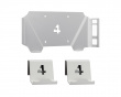 Wall Mount Bundle for PS4 Pro - White