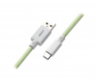 Pro Coiled Cable USB A to USB Type C, Lime Sorbet - 150cm