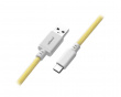 Pro Coiled Cable USB A to USB Type C, Lemon Ice - 150cm