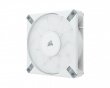 AF120 ELITE 120mm PWM Fluid Dynamic Bearing Fan - White