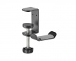 Clamp-On Universal Headphone Holder - Black