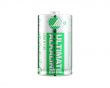 Ultimate Alkaline D-battery, 2-pack