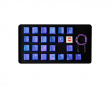 23-key Rubber Gaming Keycap-set Backlit Mark II - Dark Purple & Blue Camo
