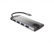 Fowler Plus Hub USB-C Multiport Adapter 8 in 1 - USB-hub
