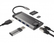 Fowler Plus Hub USB-C Multiport Adapter 8 in 1 - USB-hub