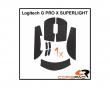 Soft Grips for Logitech G Pro X Superlight - Red