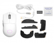 MM712 Hybrid Ultra Light RGB Wireless Gaming Mouse - White