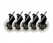 RGB Wheels - Movement activated RGB LEDs - 5-pack