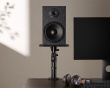 Desktop Speaker Stand with Clamp-On - Black