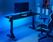 Heavy Duty RGB Gaming Desk (1120X600) - Black