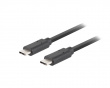 USB-C Cable 3.1 Gen 2 (10GB/s) PD100W Black - 1m