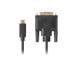 USB-C to DVI-D Cable Black - 3m