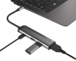 Fowler Slim Hub USB-C Multiport Adapter 4 in 1 - USB-hub