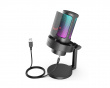 AMPLIGAME A8 USB Gaming Microphone RGB (PC/PS4/PS5) - Black