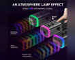 AMPLIGAME AM8 RGB USB/XLR Microphone - Dynamic Mic - Black