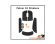 Soft Grips for Pulsar X2 Wireless - White