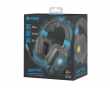 Raptor Stereo Gaming Headset RGB - Black/Blue