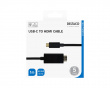 USB-C to HDMI Cable 4k 60Hz Black - 1m