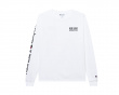 x Champion - White Long-Sleeve Tee - Small