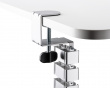Flexible Desk Cable Management Spine - Silver