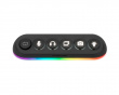 HUB DECK 5, RGB 5-Port USB Hub, 12V - Black