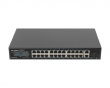 Network Switch 24-ports, 1GB POE+/2X GB 2X SFP RACK 19” Gigabit Ethernet 360W