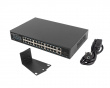 Network Switch 24-ports, 1GB POE+/2X GB 2X SFP RACK 19” Gigabit Ethernet 360W