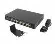 Network Switch 24-ports, 1GB POE+/2X GB 2X SFP RACK 19” Gigabit Ethernet 250W