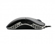 Feather Black & White Ultralight Gaming Mouse - Omron 60M Micro