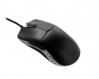Feather Black & White Ultralight Gaming Mouse - Omron 60M Micro