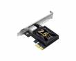 TX201 2.5 Gigabit PCIe Network Adapter, 2.5 Gbps - PCI express adapter